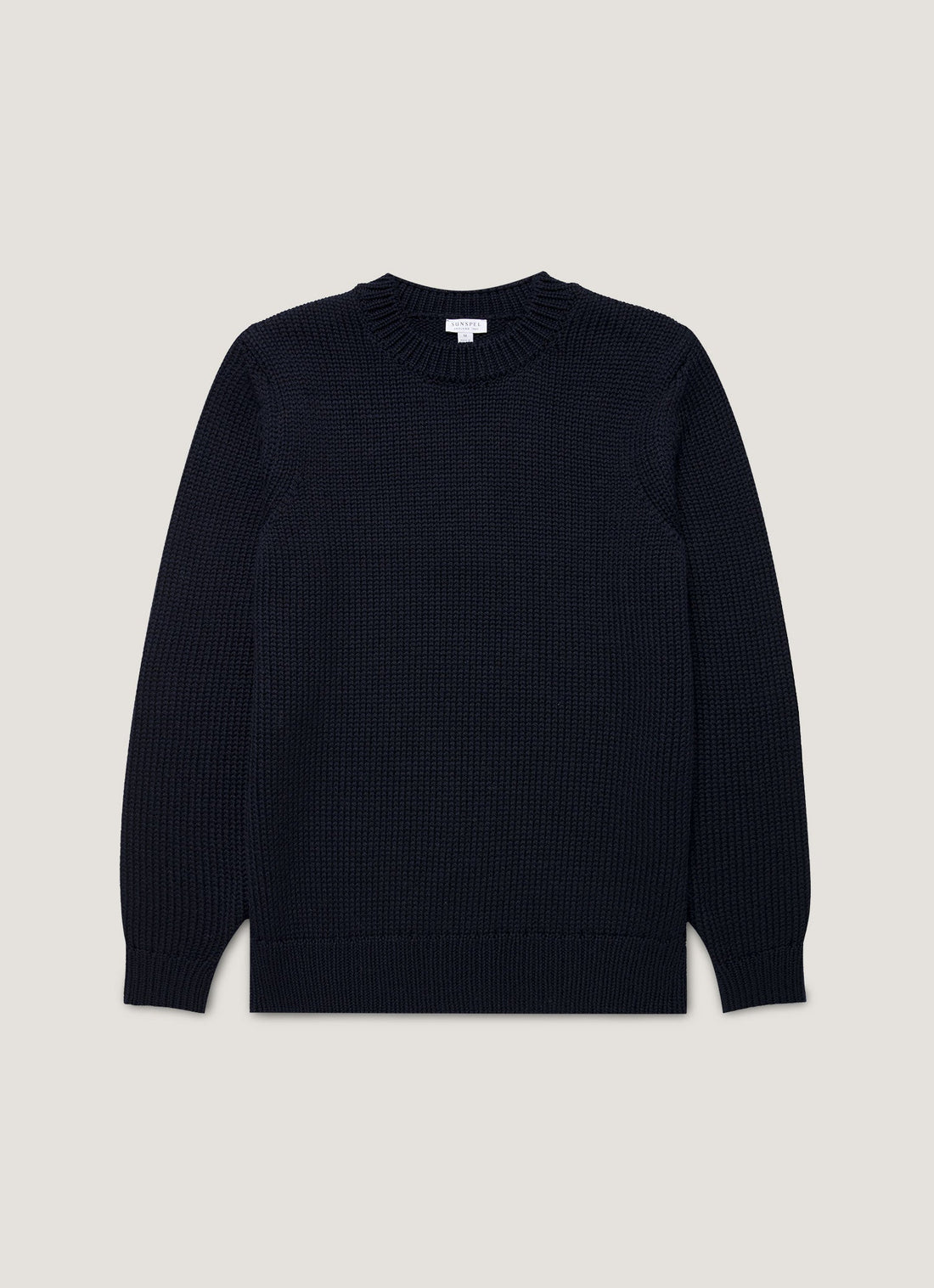Men's Fisherman Jumper in Navy