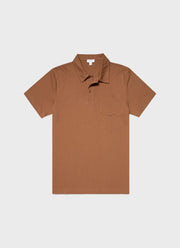 Men's Riviera Polo Shirt in Gingerbread