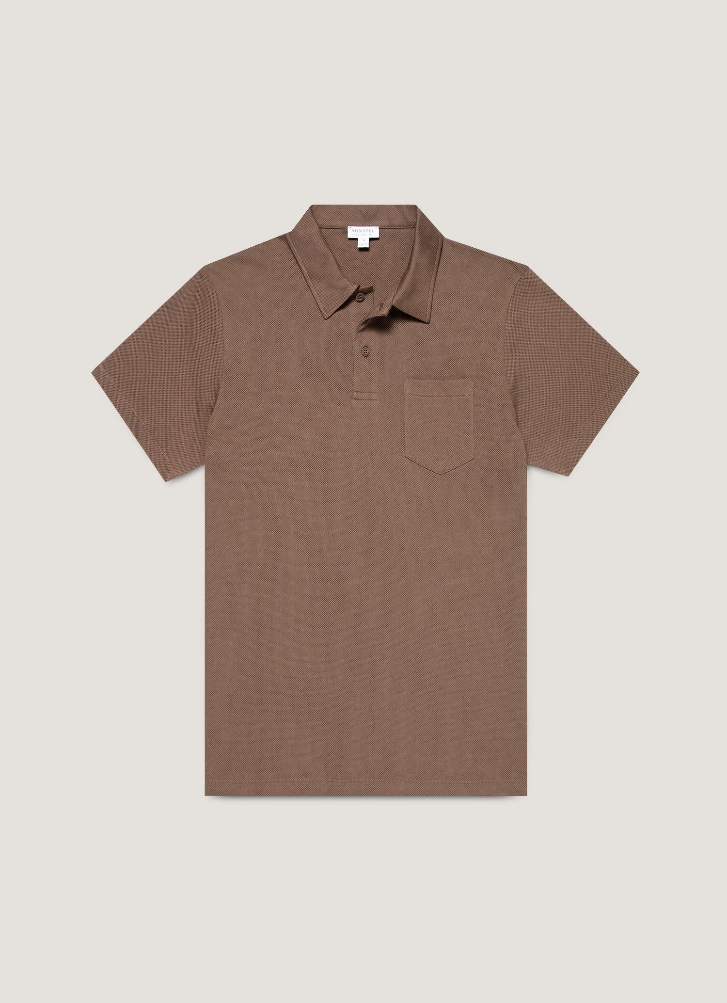 Men's Riviera Polo Shirt in Bark