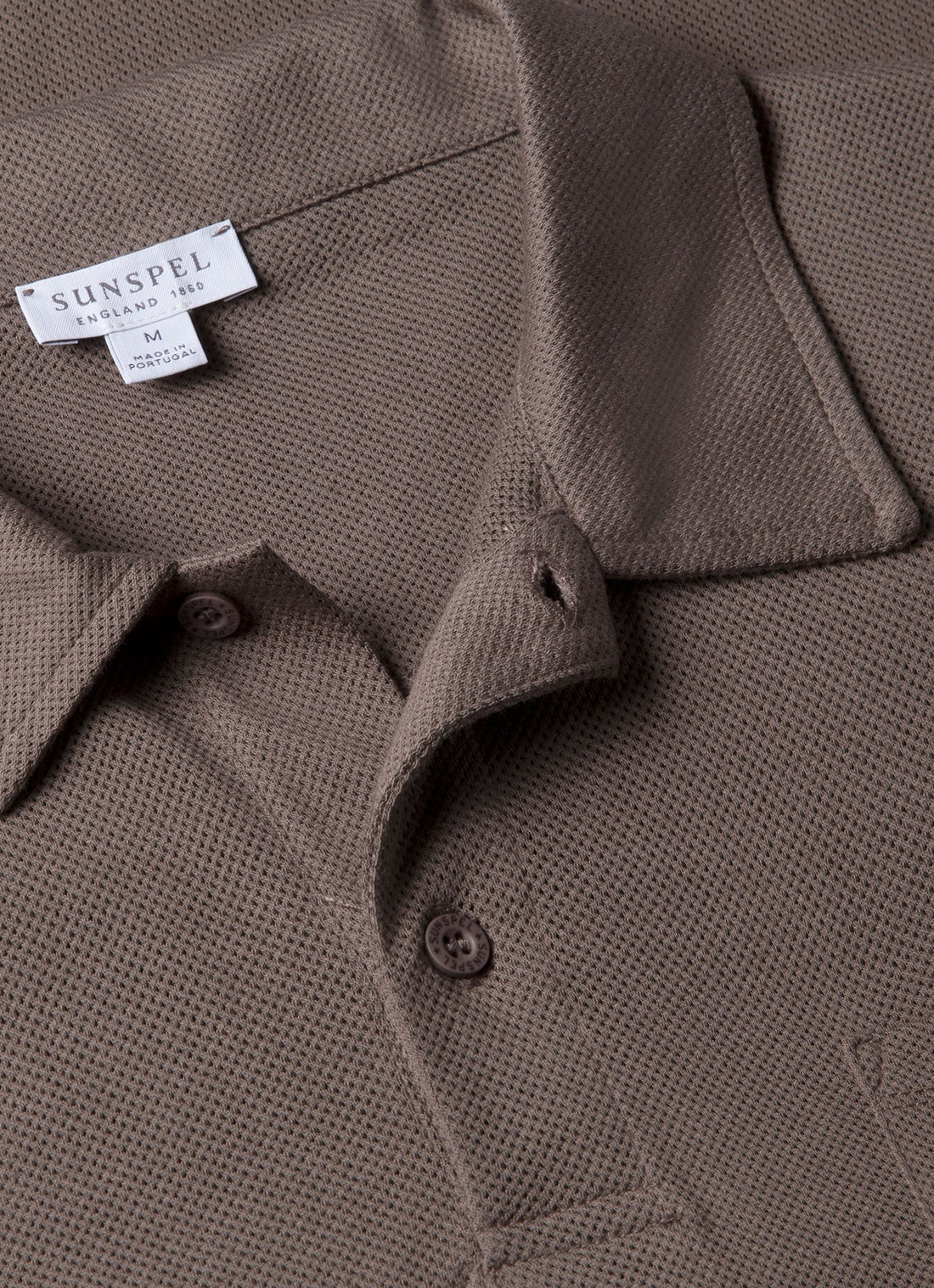 Men's Riviera Polo Shirt in Walnut