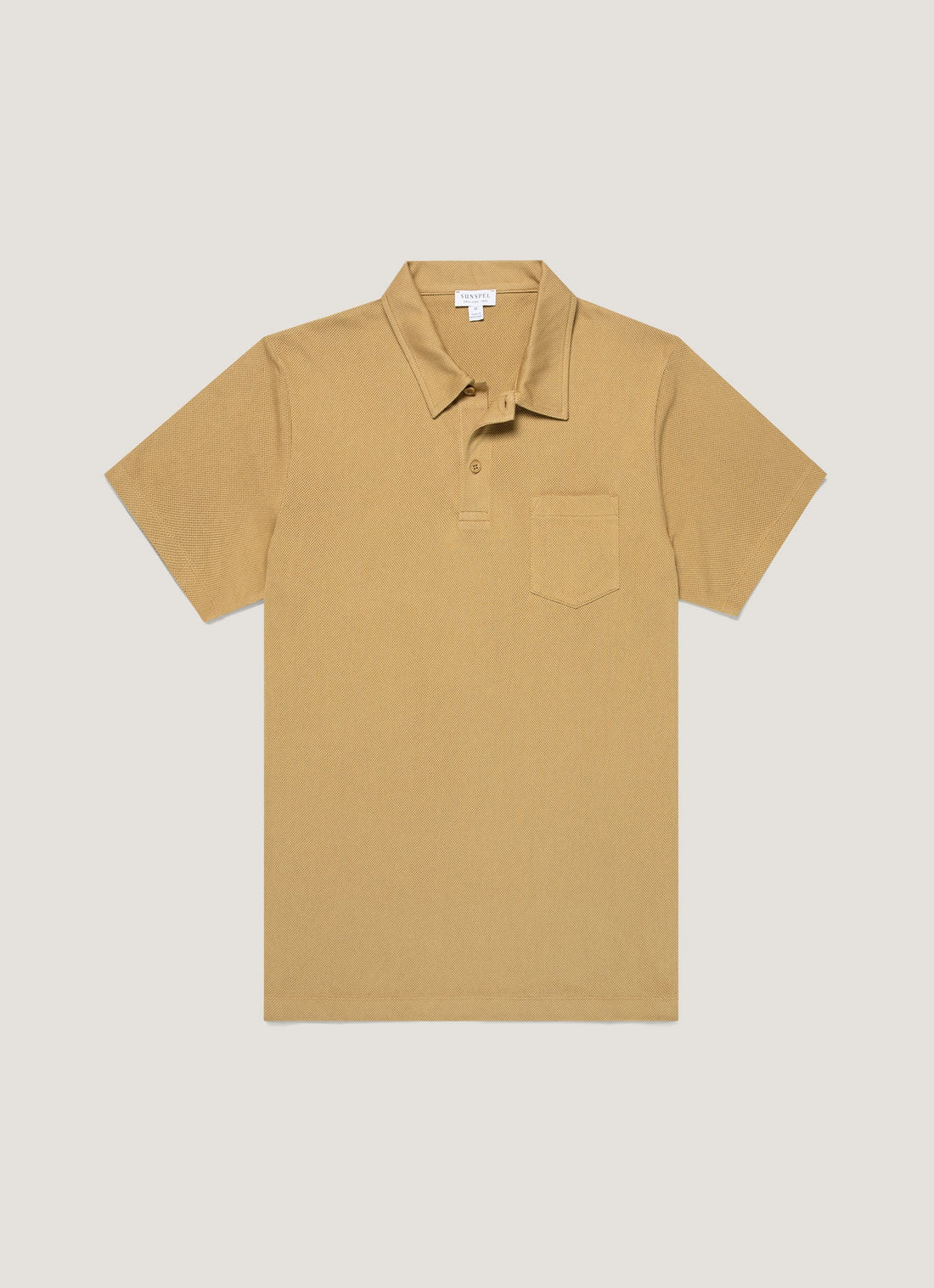 Men's Riviera Polo Shirt in Walnut
