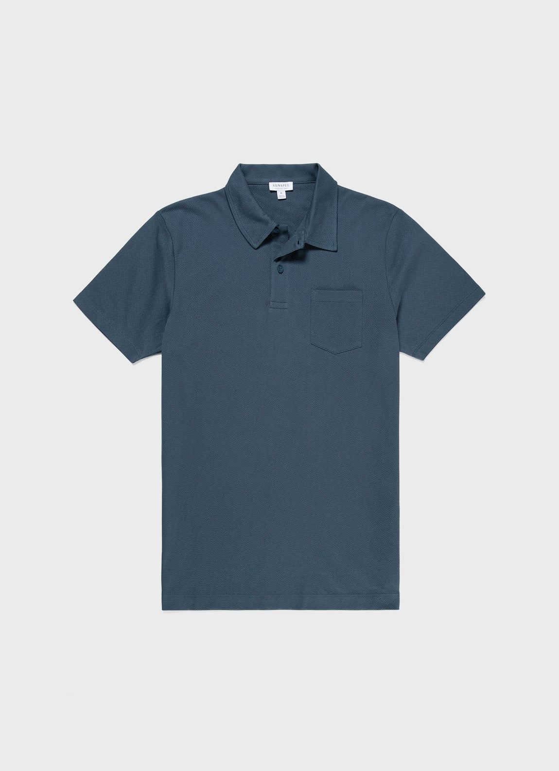 Men's Riviera Polo Shirt in Dark Petrol