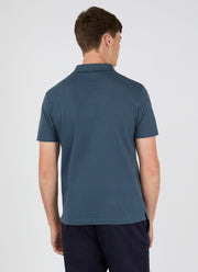 Men's Riviera Polo Shirt in Dark Petrol