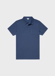 Men's Riviera Polo Shirt in Atlantic Blue