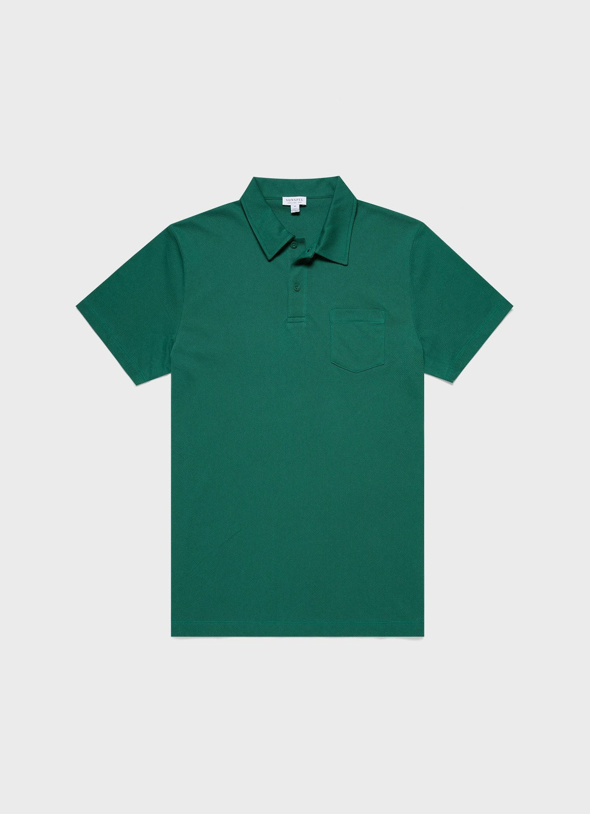Men's Riviera Polo Shirt in Leaf Green