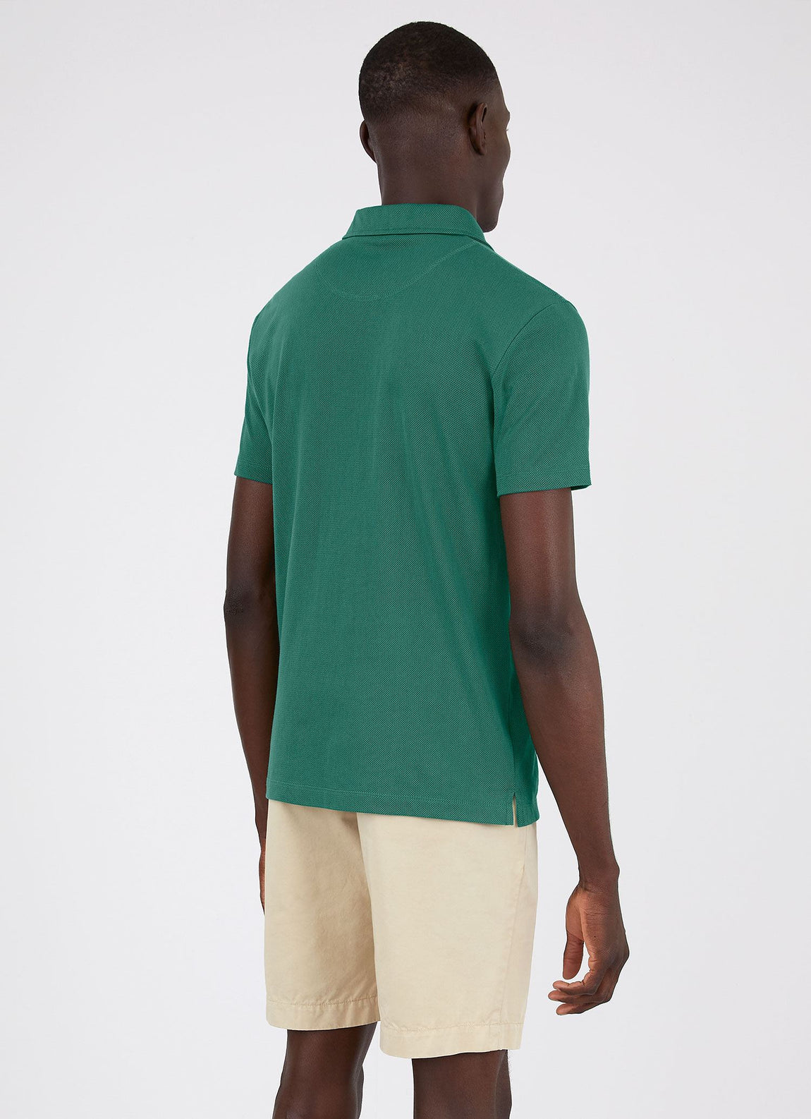 Men's Riviera Polo Shirt in Leaf Green