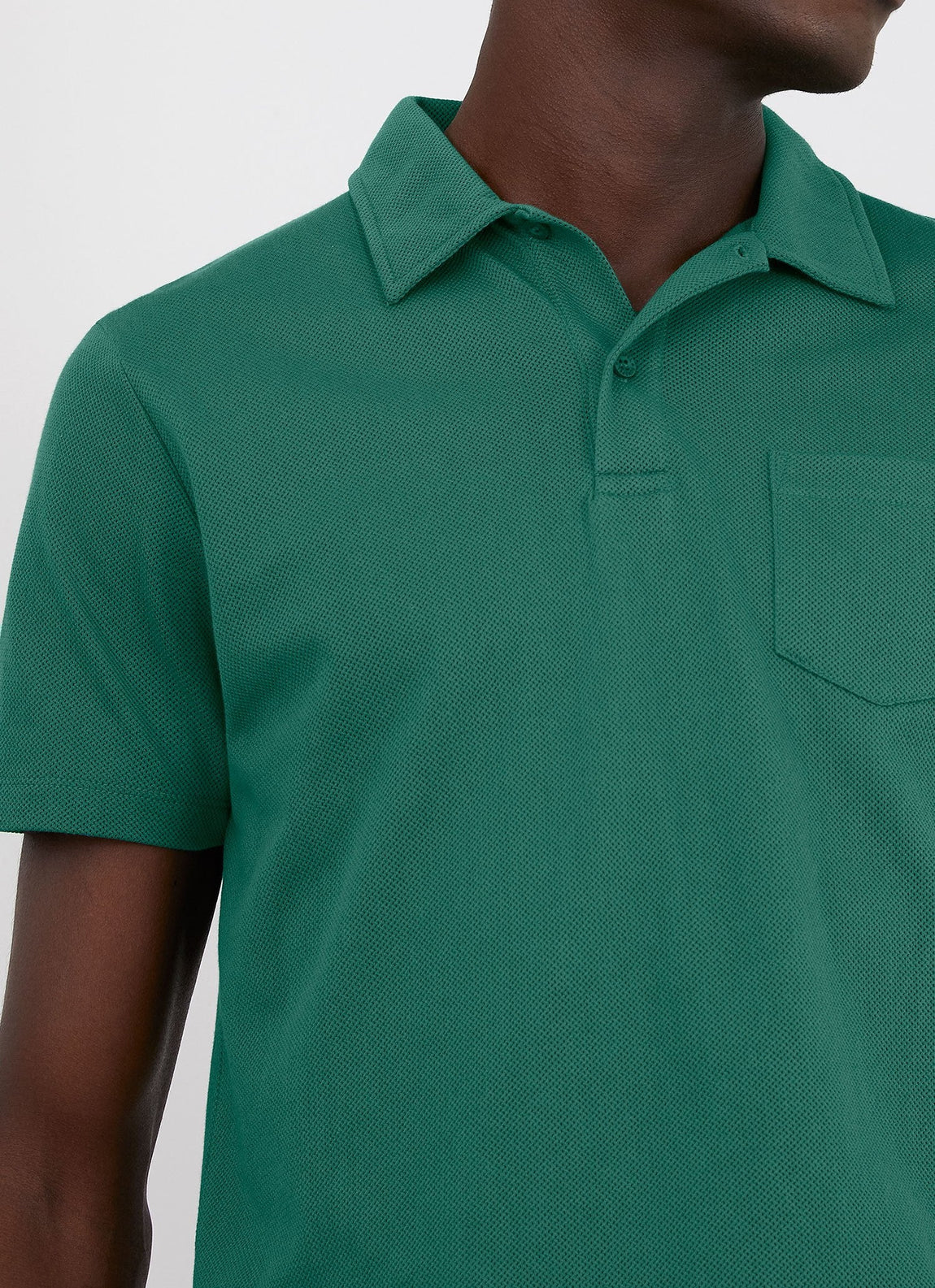 Men's Riviera Polo Shirt in Leaf Green