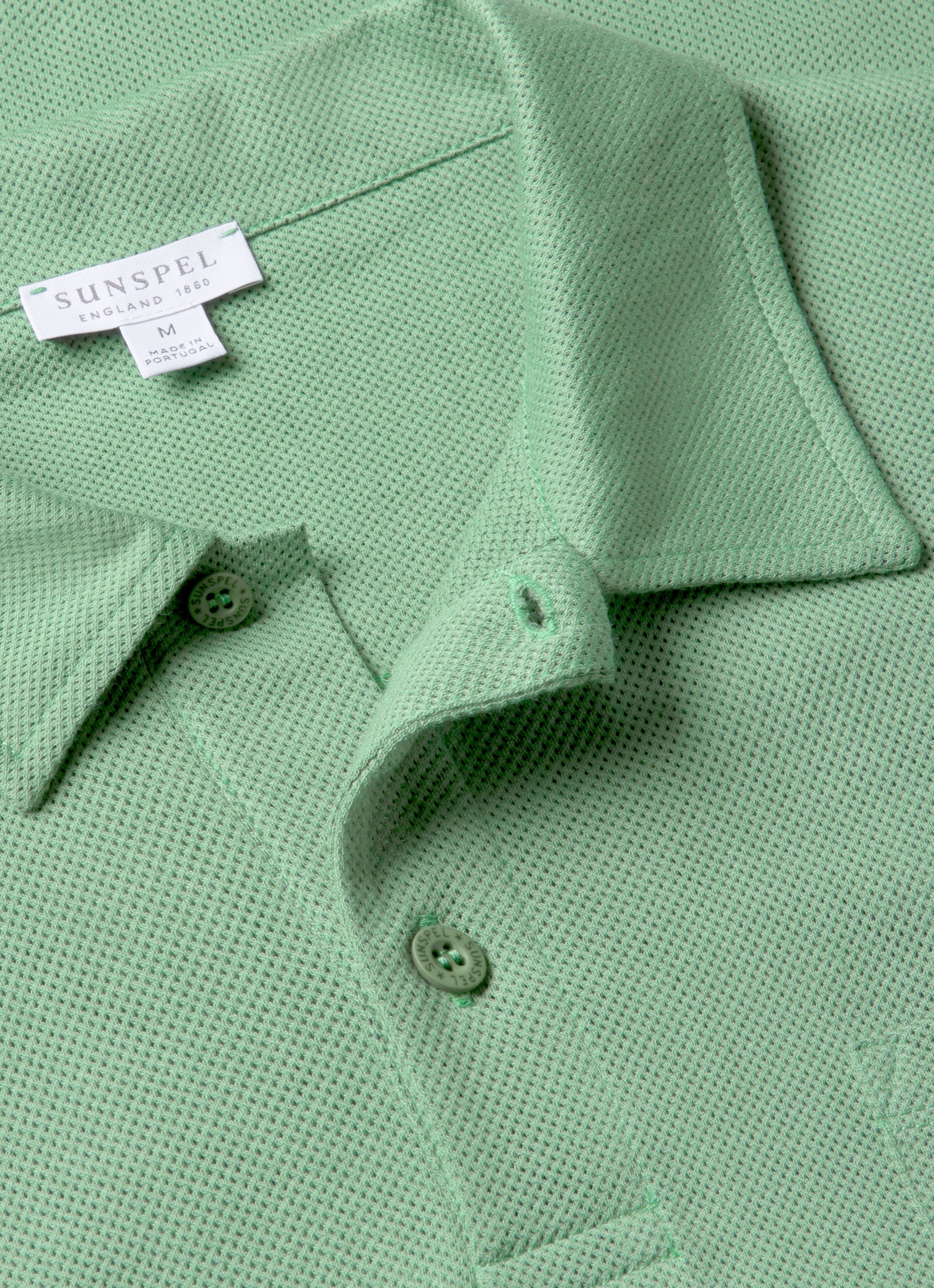 Men's Riviera Polo Shirt in Thyme