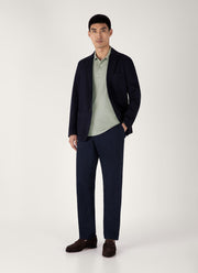 Men's Riviera Polo Shirt in Pastel Green