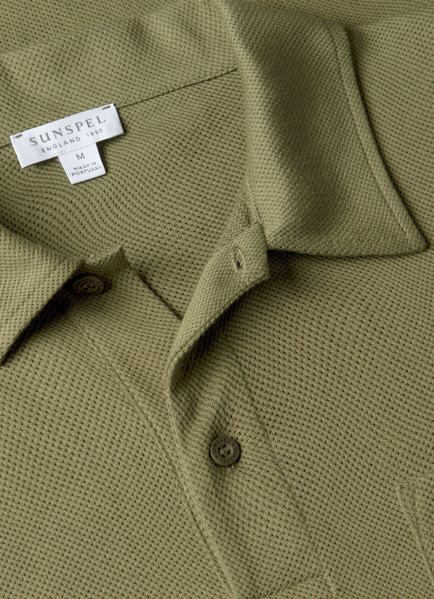 Men's Riviera Polo Shirt in Sea Moss