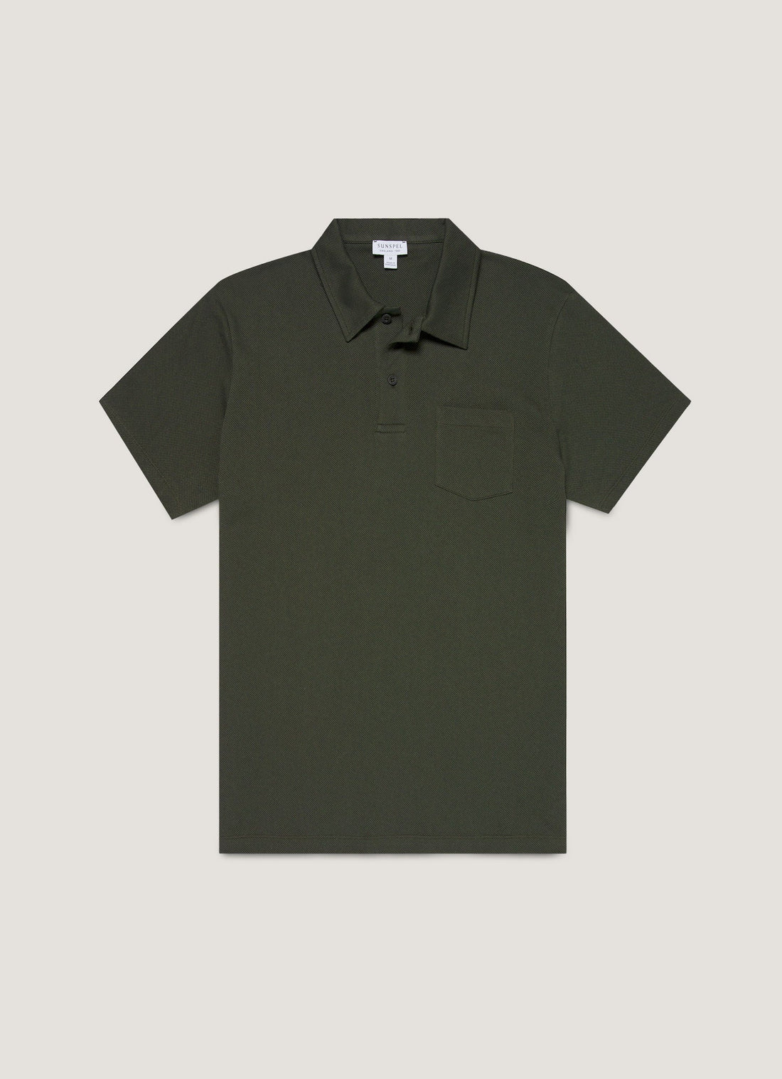 Men's Riviera Polo Shirt in Dark Green