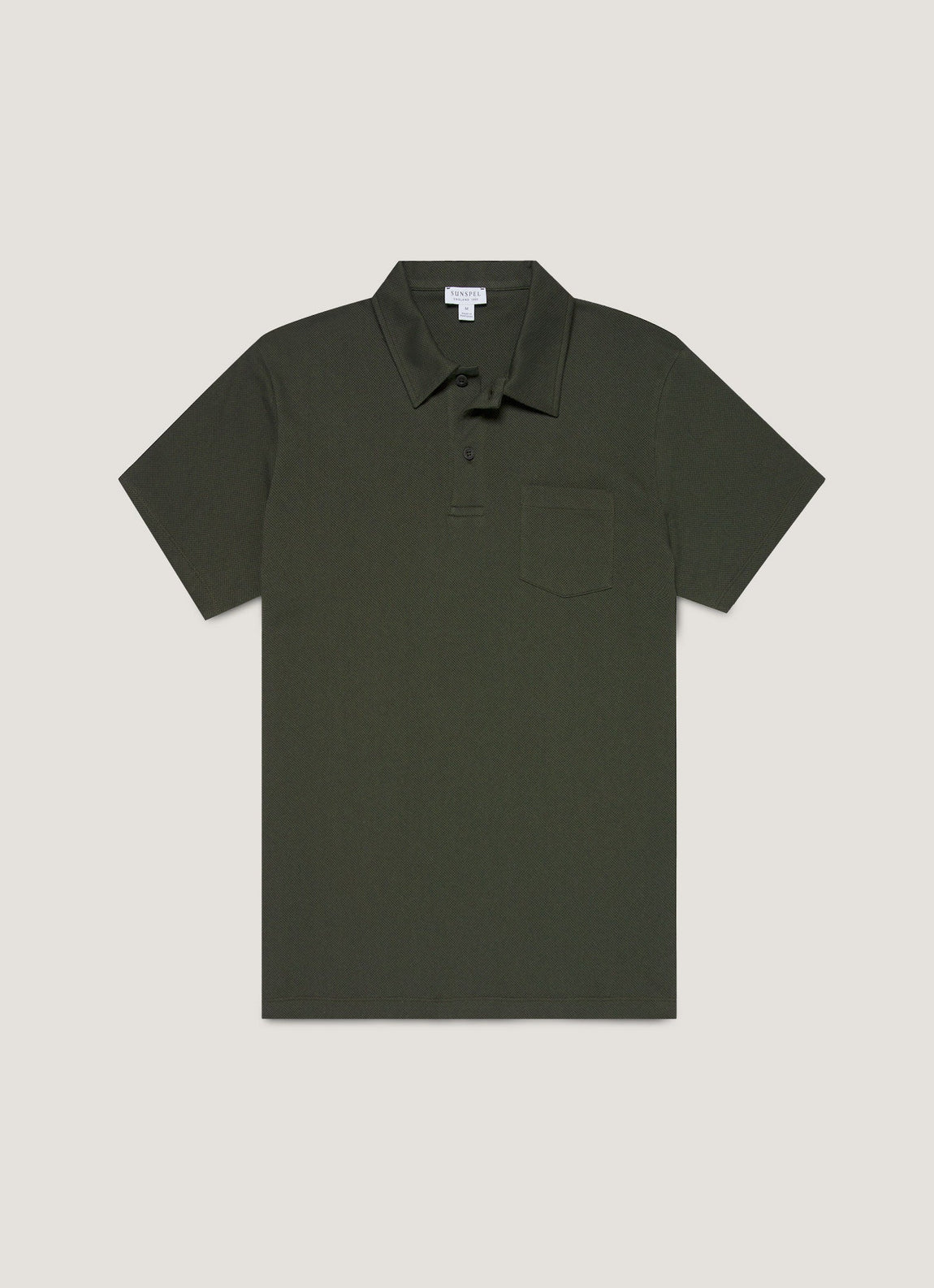 Men's Riviera Polo Shirt in Dark Green