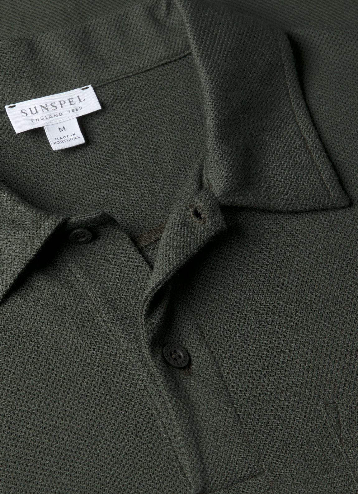 Men's Riviera Polo Shirt in Dark Green
