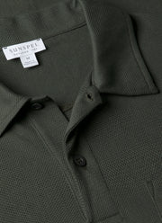Men's Riviera Polo Shirt in Dark Green