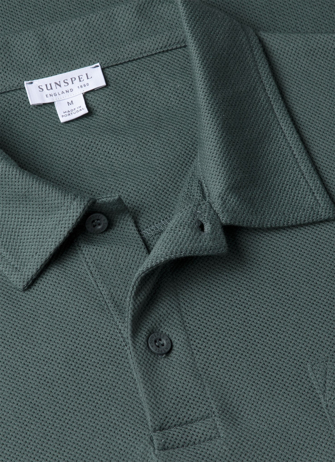 Men's Riviera Polo Shirt in Dark Petrol