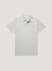 Men's Riviera Polo Shirt in Grey Melange