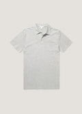 Men's Riviera Polo Shirt in Grey Melange