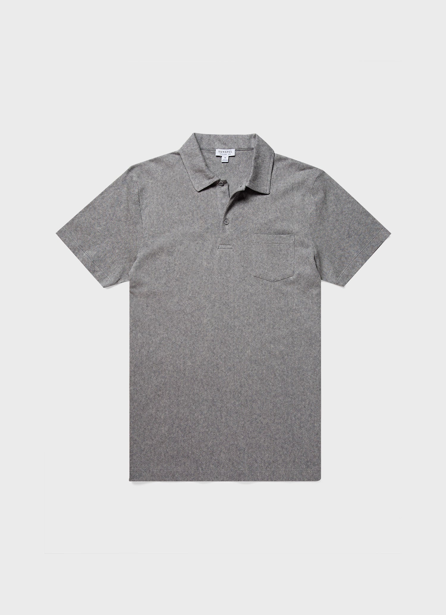 Men's Riviera Polo Shirt in Spectral Grey