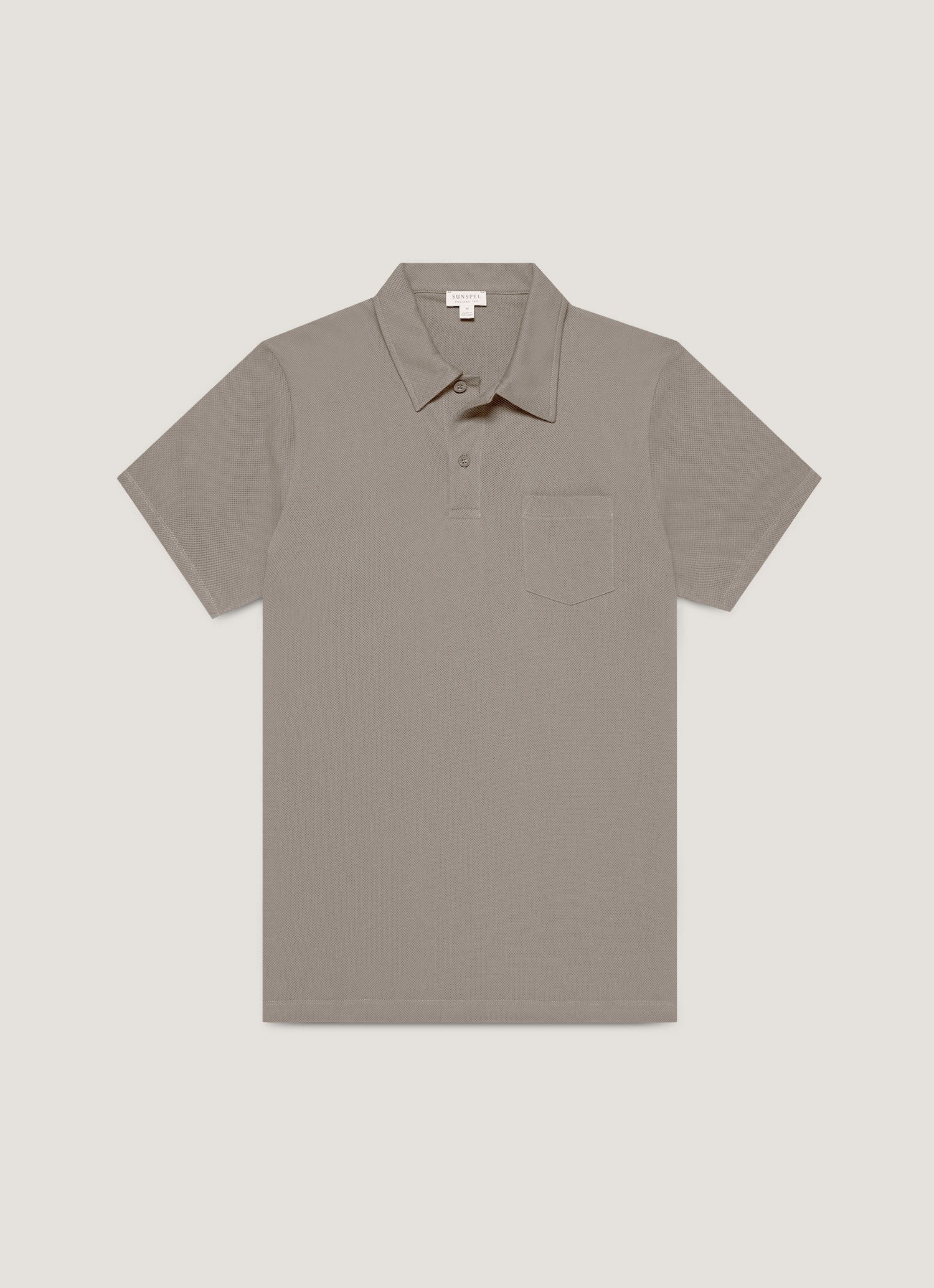 Men's Riviera Polo Shirt in Iron Grey