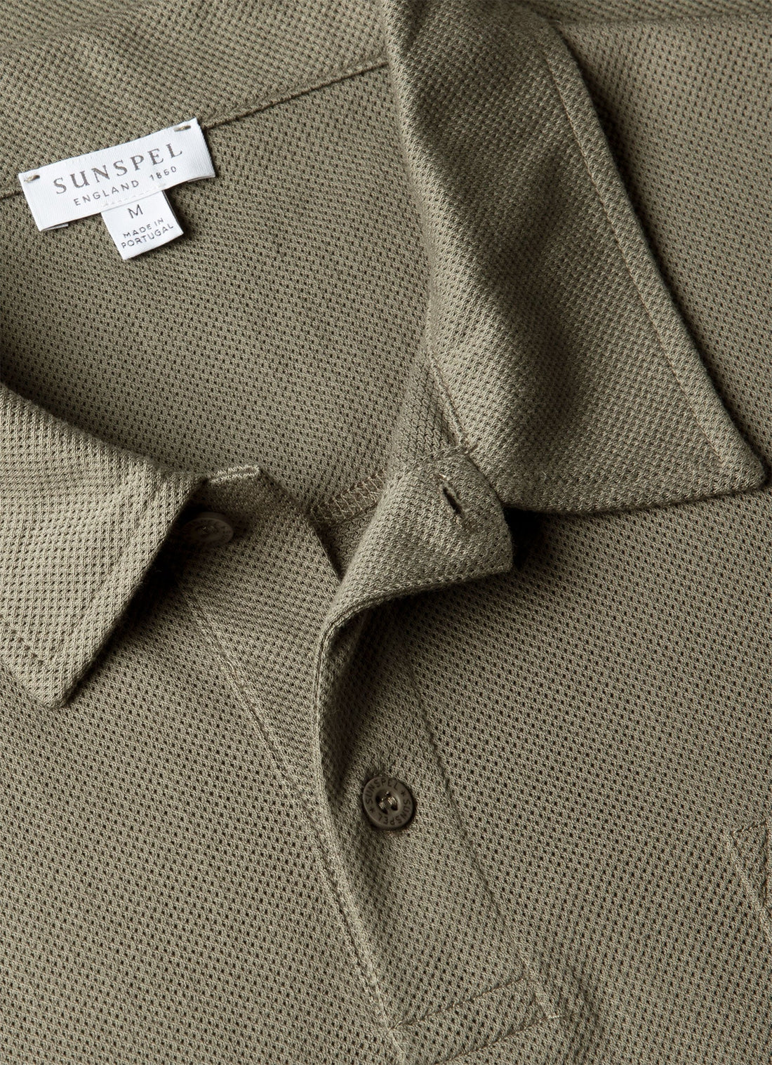 Men's Riviera Polo Shirt in Fossil Grey