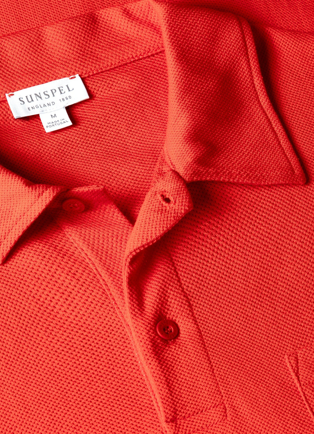Men's Riviera Polo Shirt in Bright Red