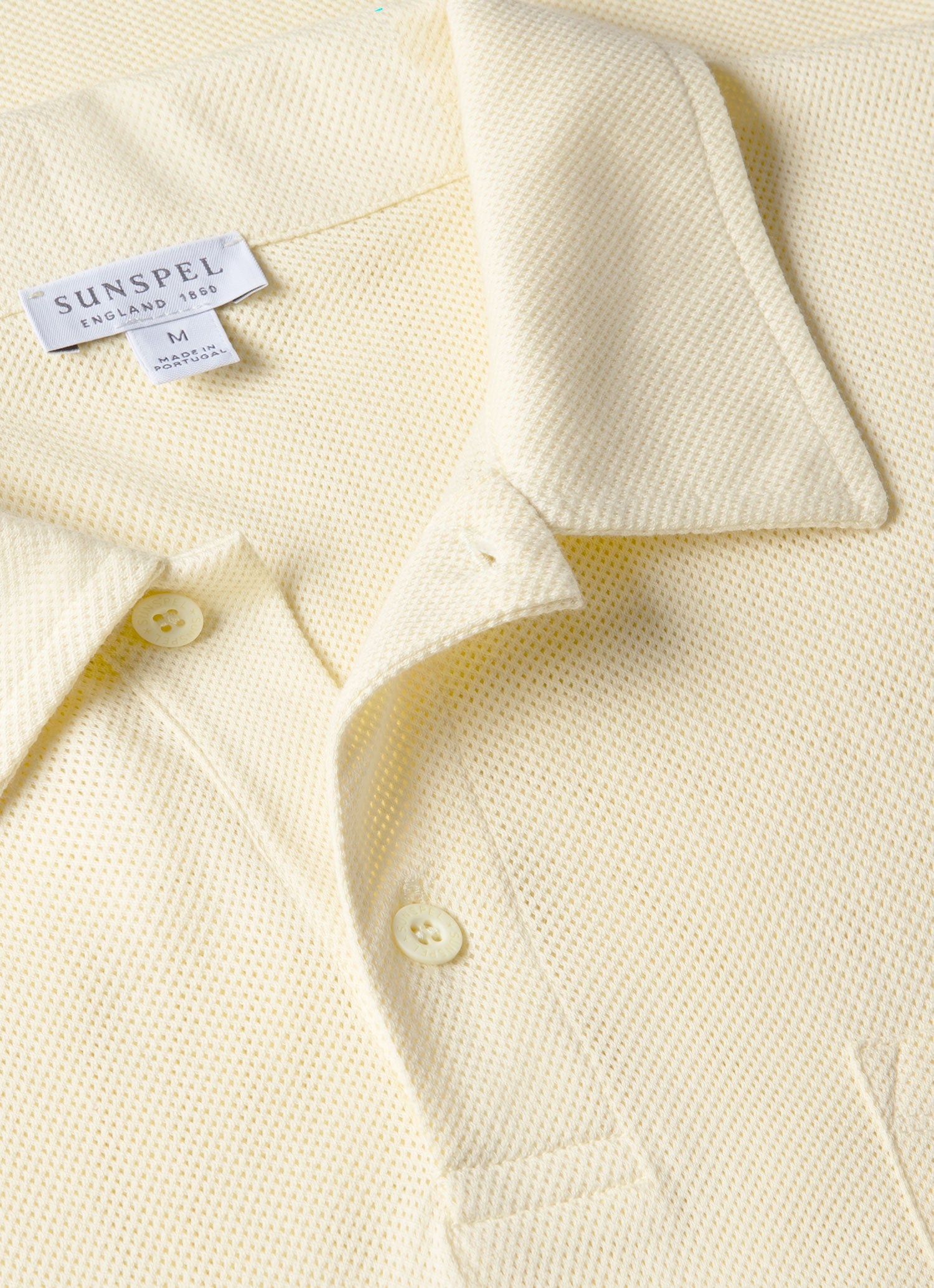Men's Riviera Polo Shirt in Buttermilk