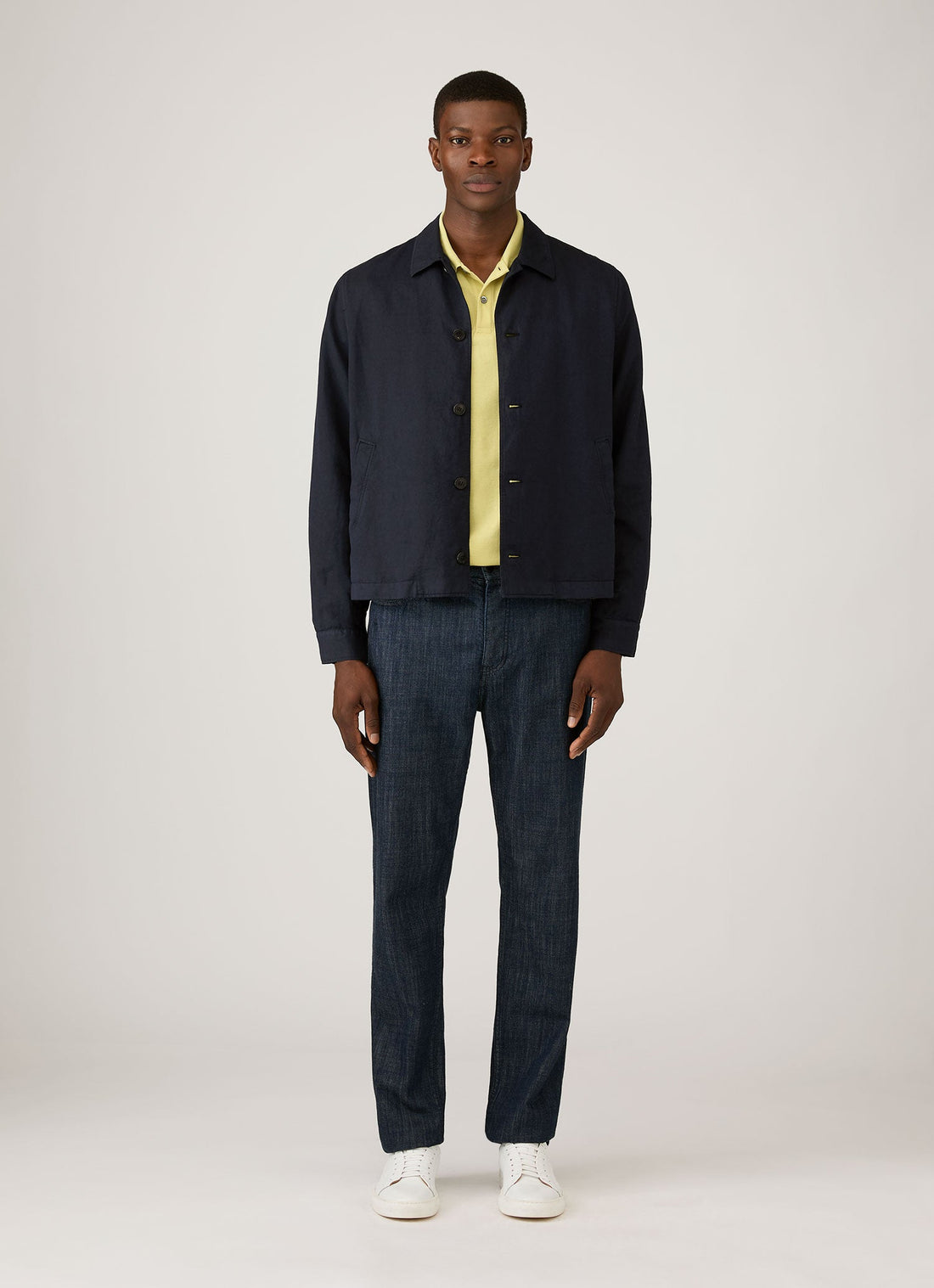 Men's Piqué Polo Shirt in Avocado