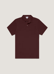 Men's Piqué Polo Shirt in Bakelite
