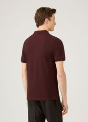 Men's Piqué Polo Shirt in Bakelite