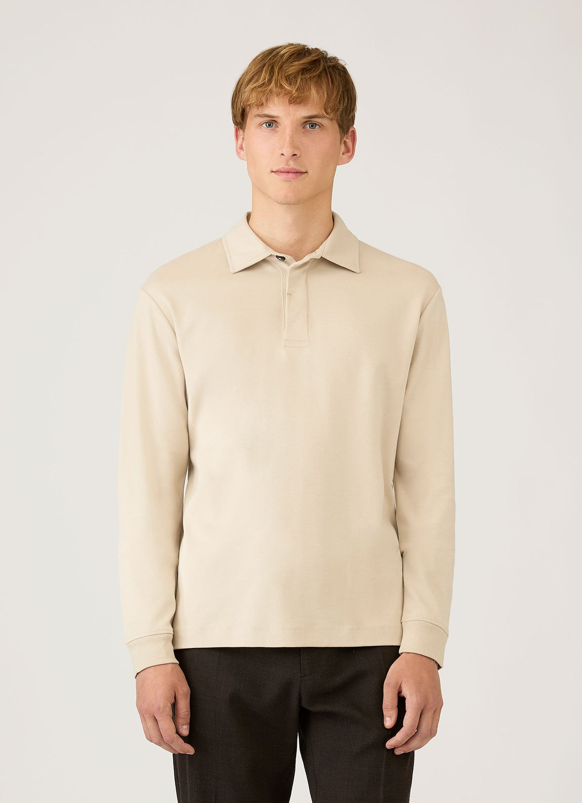 Men's Heavyweight Rugby Polo Shirt in Hazelwood