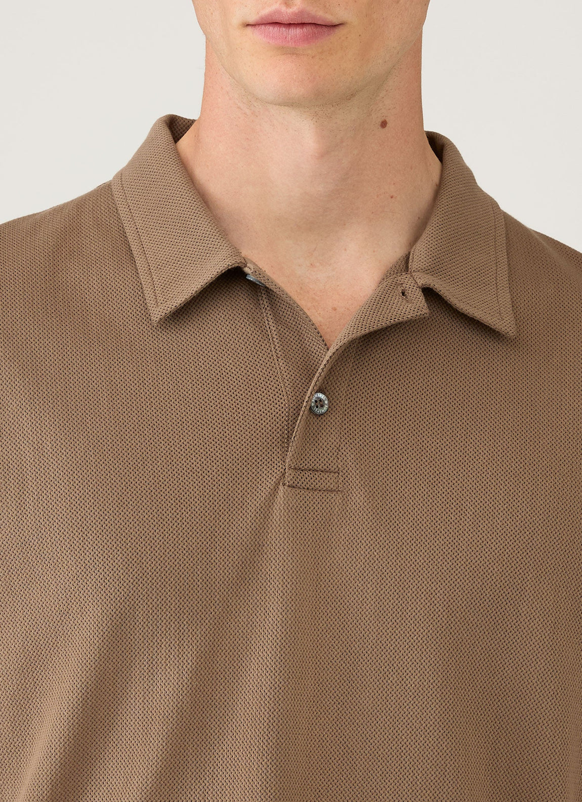Men's Regular Fit Riviera Polo Shirt in Dark Cedar