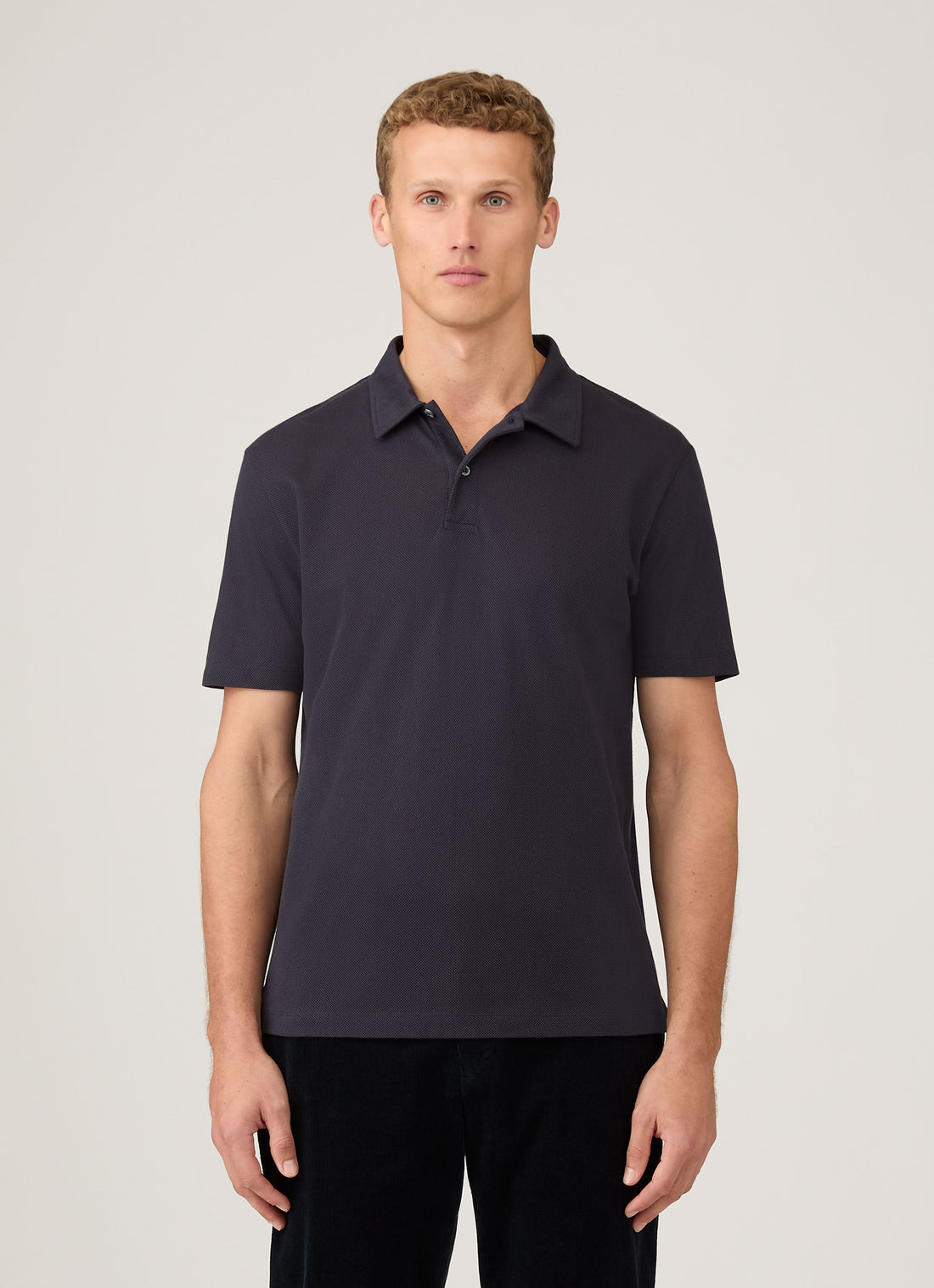 Men's Regular Fit Riviera Polo Shirt in Navy