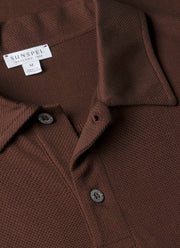 Men's Regular Fit Riviera Polo Shirt in Bakelite