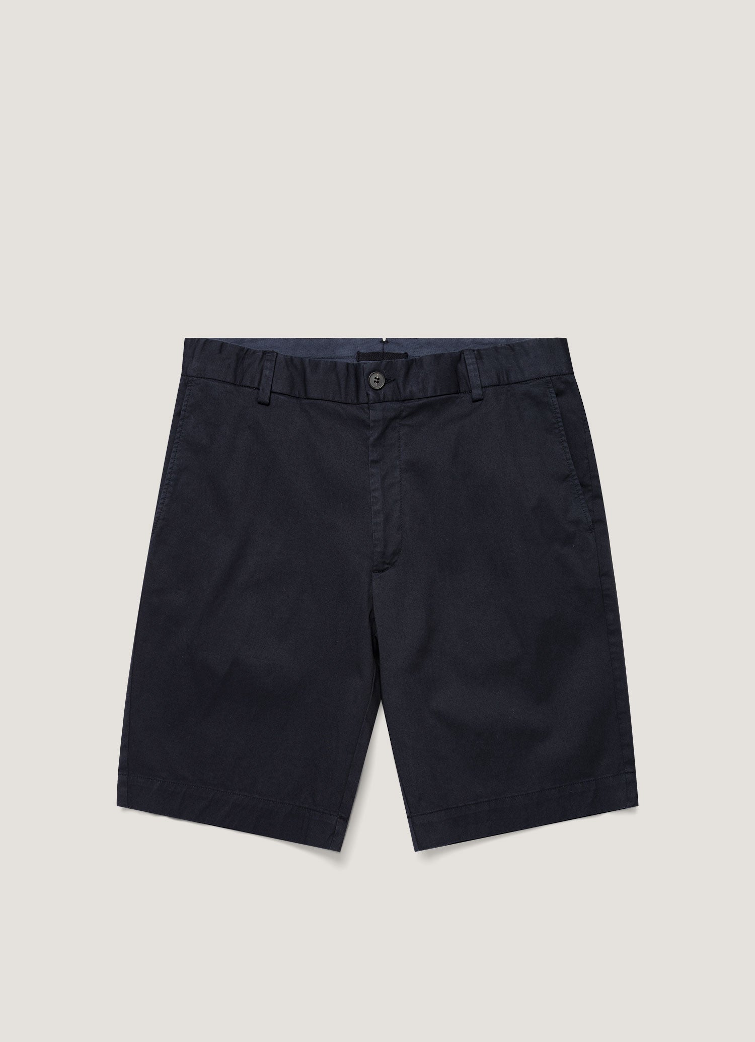 Men's Chino Shorts in Navy | Sunspel