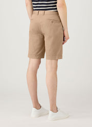 Men's Chino Shorts in Dark Stone
