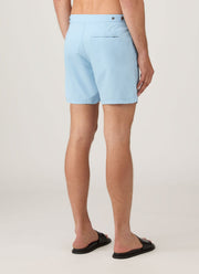 Men's Tailored Swim Short in Light Blue