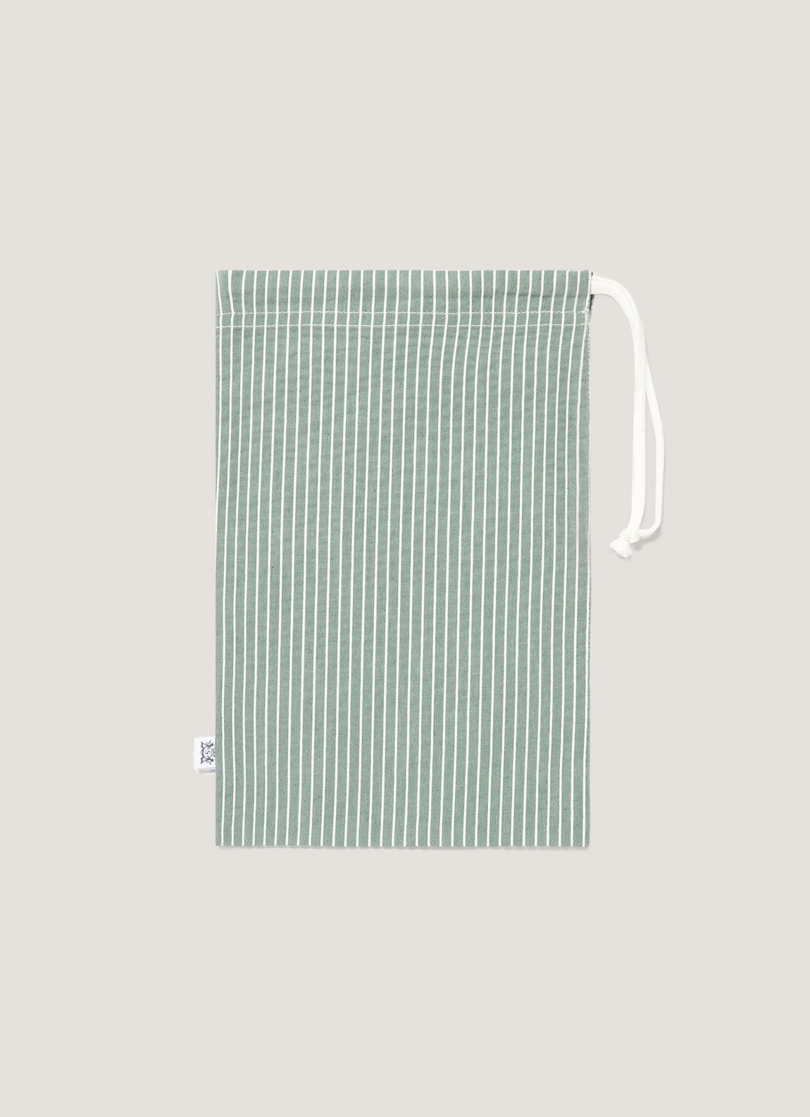 Men's Seersucker Swim Shorts in Bright Green/White