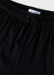 Men's Cotton Modal Lounge Pant in Black