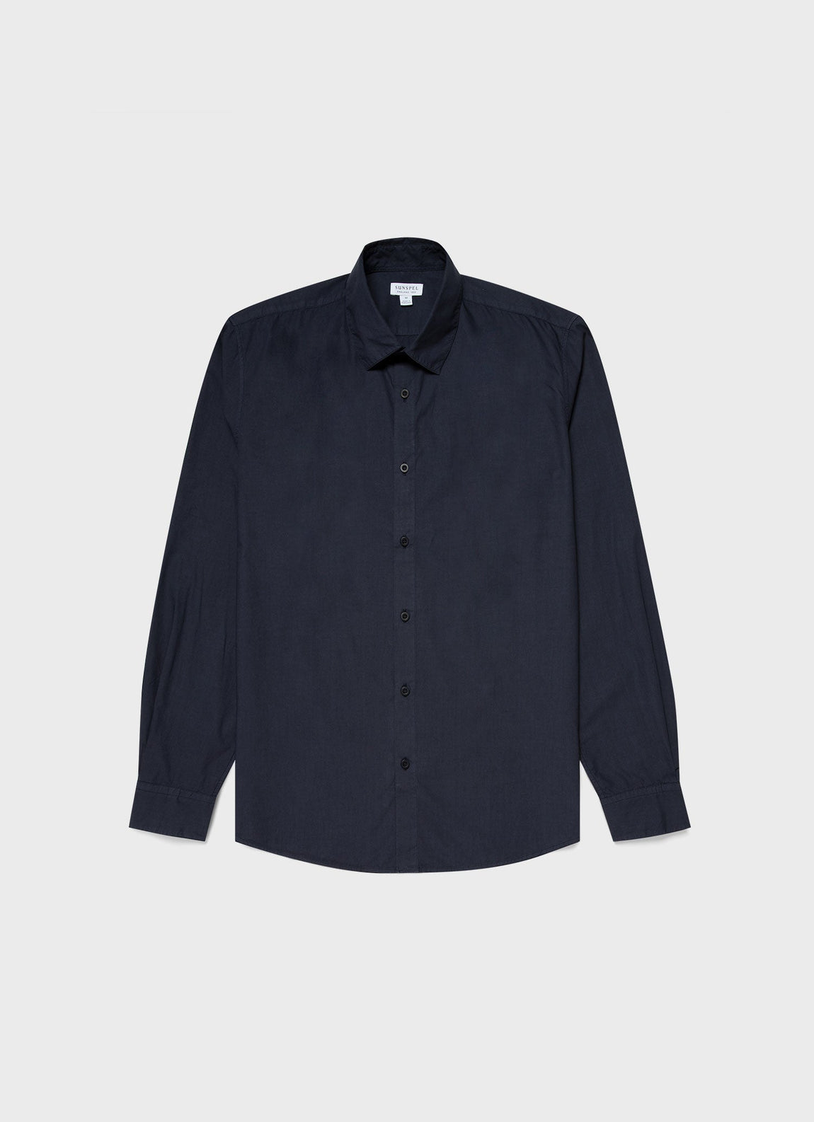 Men's Poplin Casual Shirt in Navy