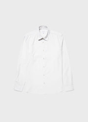 Men's Fine Cord Shirt in Chalk