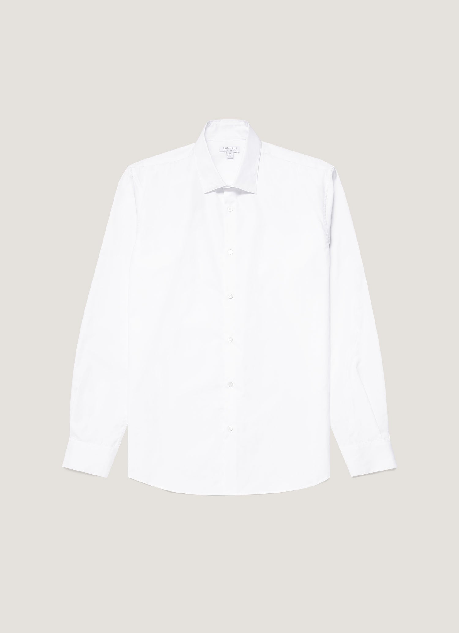 Sunspel White Sea Island Cotton Shirt Sunspel White Sea Island Cotton Shirt