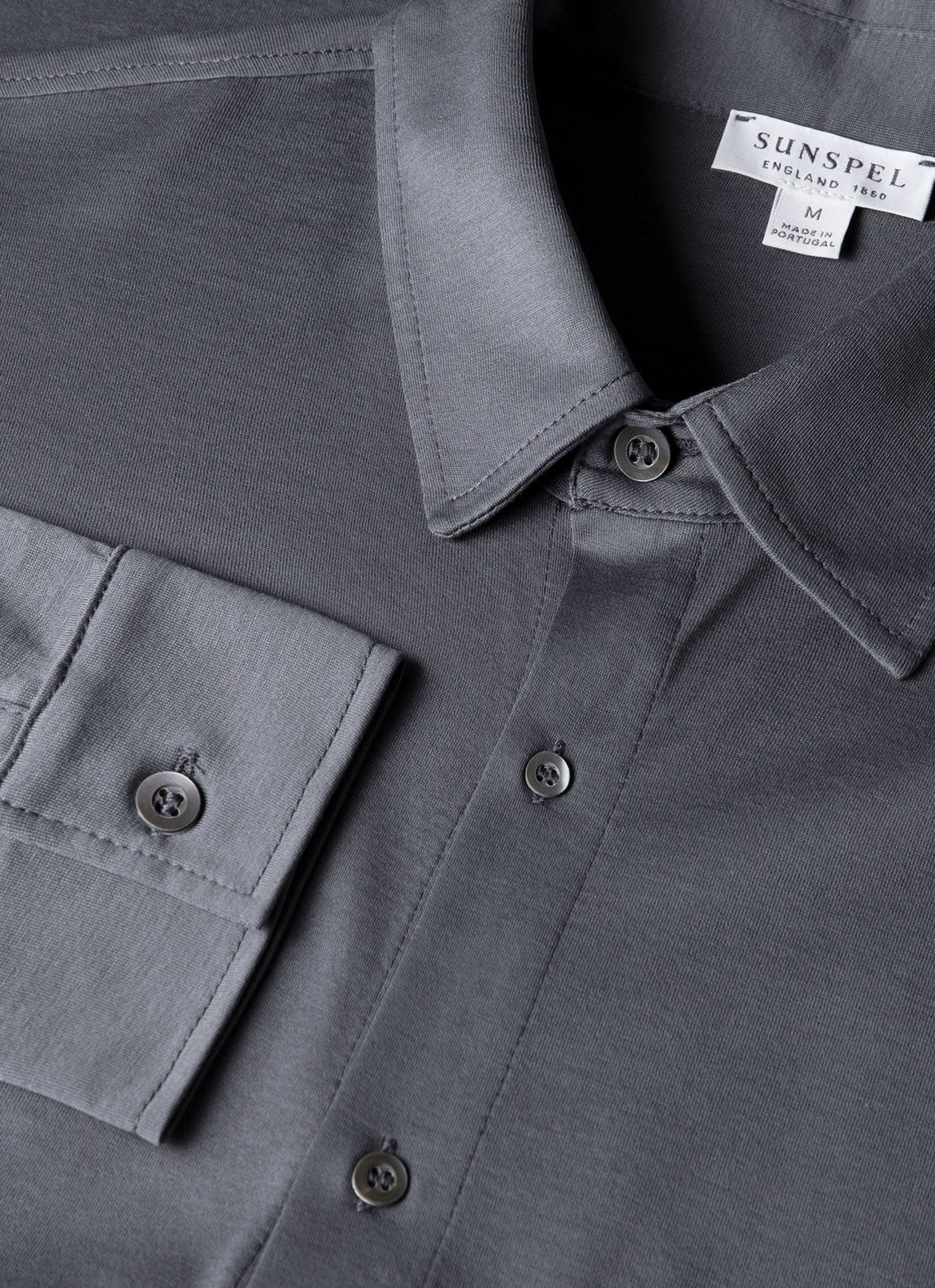 Men's Classic Jersey Shirt in Slate Blue