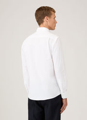 Men's Sea Island Cotton Shirt in White