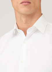 Men's Sea Island Cotton Shirt in White