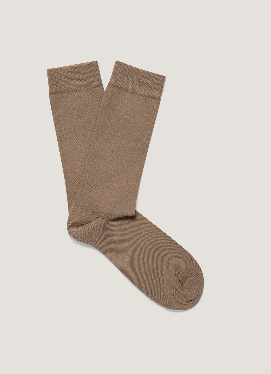 Men's Cotton Socks in Mink