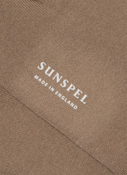 Men's Cotton Socks in Mink