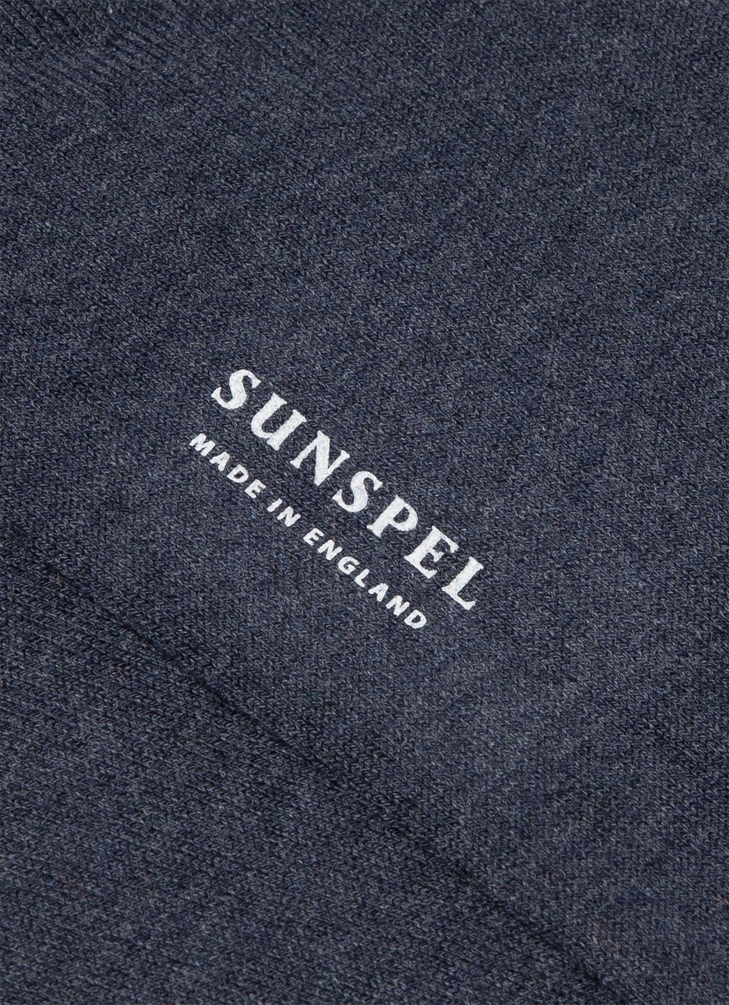 Men's Cotton Socks in Slate Blue