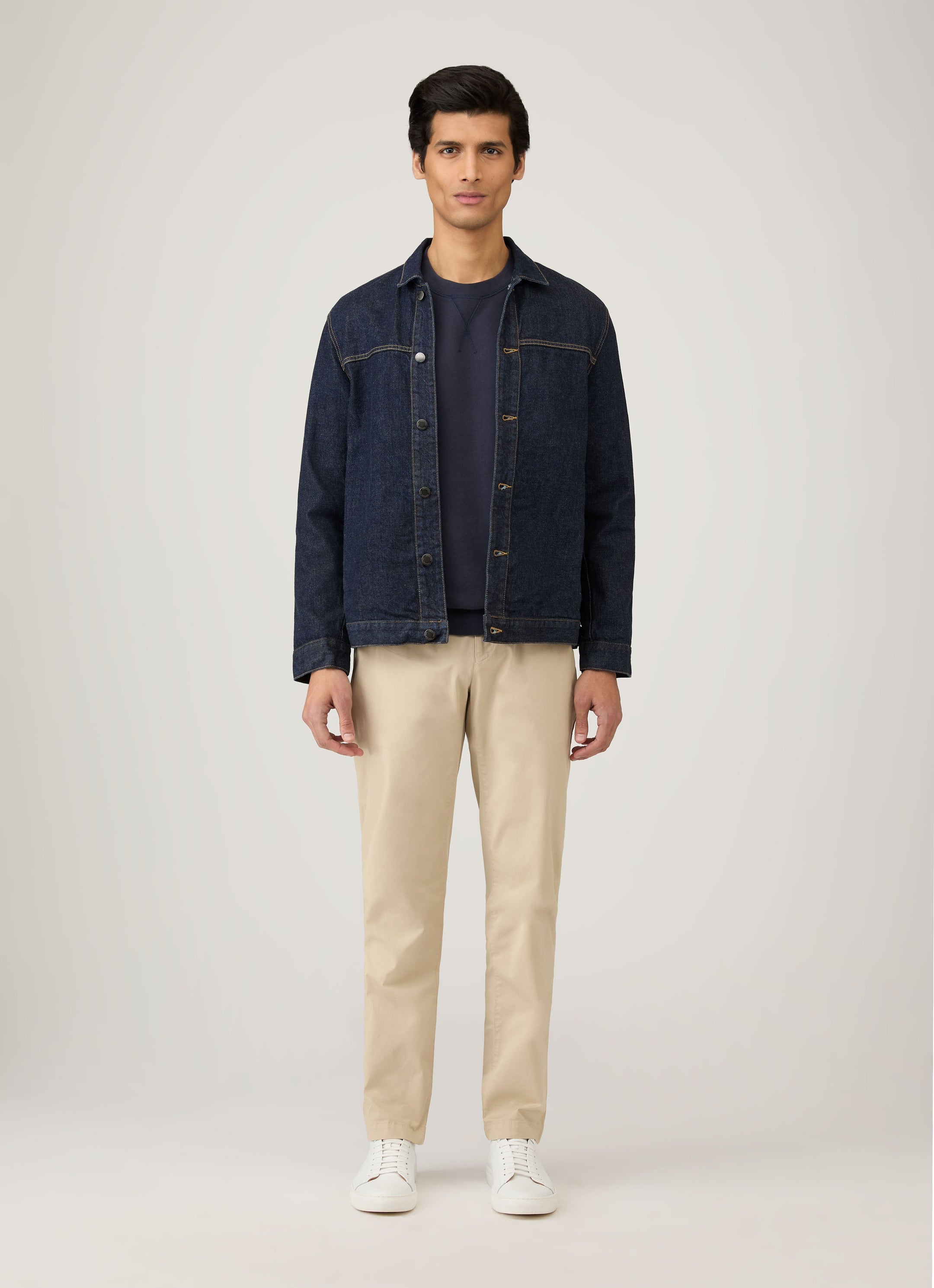 Men's Loopback Sweatshirt in Navy