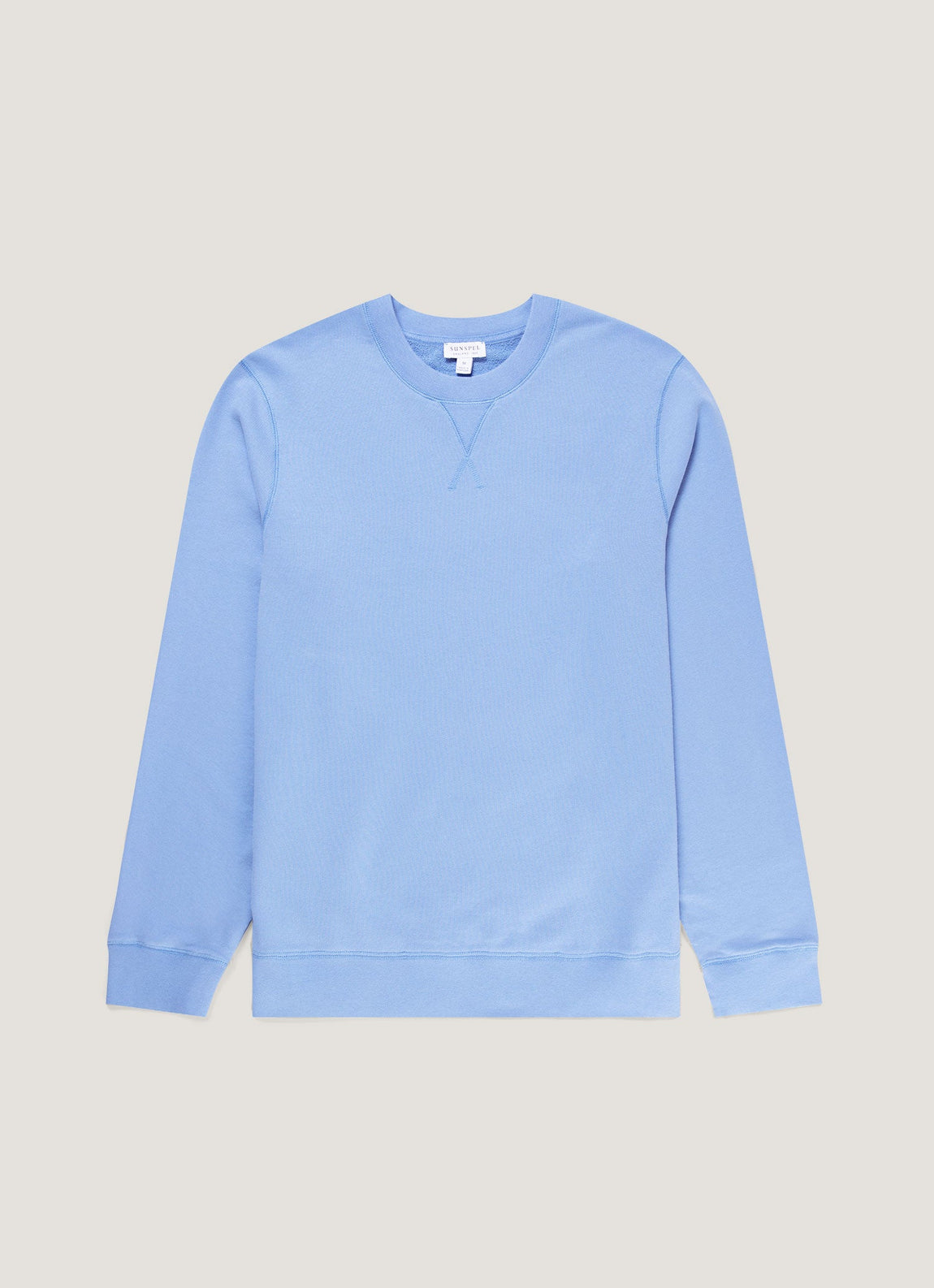 Men's Loopback Sweatshirt in Azure Blue
