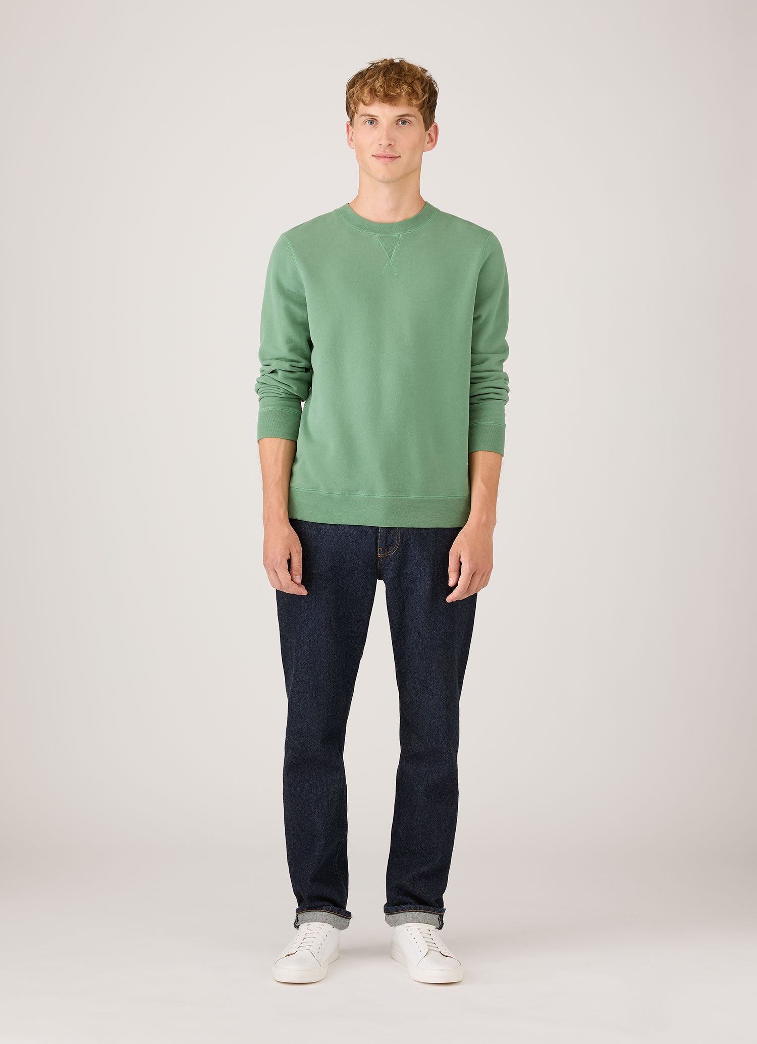 Men's Loopback Sweatshirt in Thyme